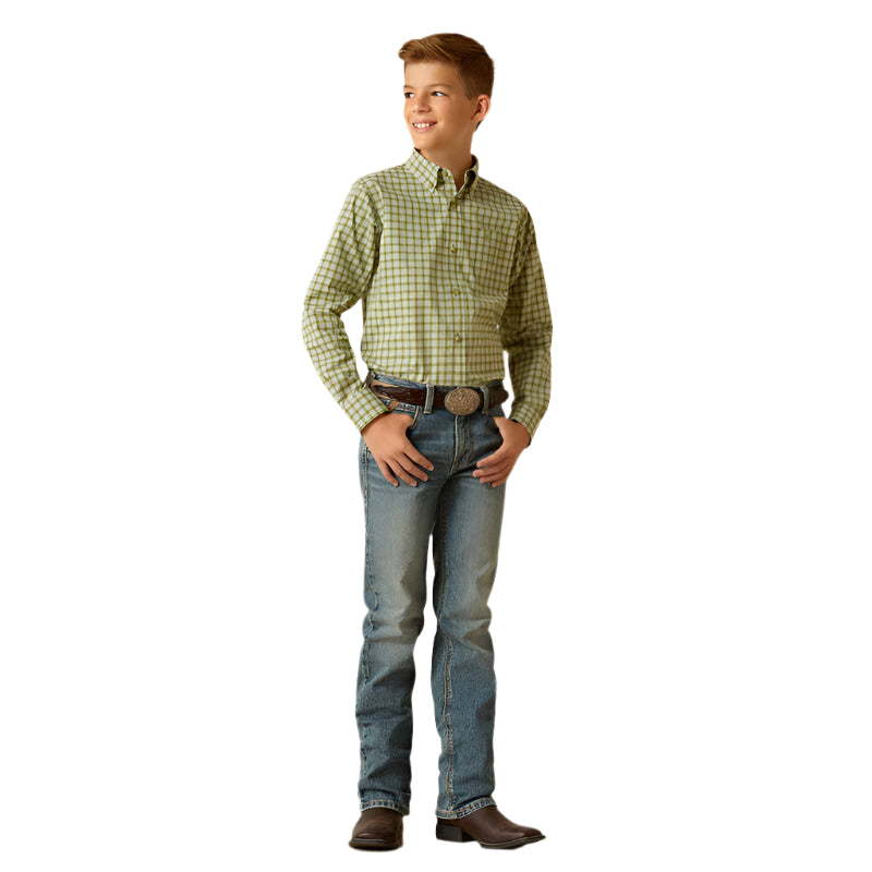 Boy's Ariat Pro Series Eilad Classic Fit Shirt 10051413 - Crazy House Western Wear
