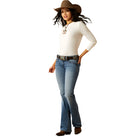 Women's Ariat Mid Rise Allison Boot Cut Jeans 10051842 - Crazy House Western Wear
