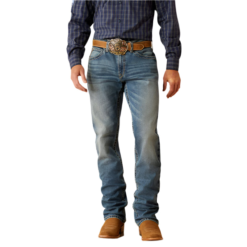 Men's Ariat M2 Traditional Relaxed Buster Boot Cut Jeans 10051878 - Crazy House Western Wear