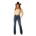 Women's Ariat High Rise Fiorella Slim Trouser Jeans 10051885 - Crazy House Western Wear