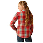 Girl's Ariat Barn Plaid Shirt 10052470 - Crazy House Western Wear