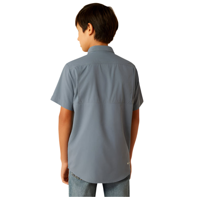Boy's Ariat Vent TEK Outbound Classic Fit Shirt 10055418 - Crazy House Western Wear