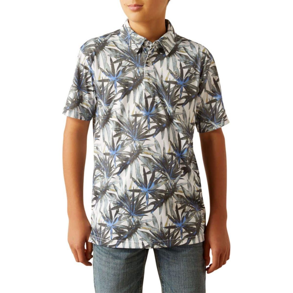 Boy's Ariat Polo Shirt 10058770 - Crazy House Western Wear