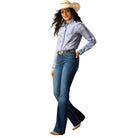 Women's Ariat High Rise Paula Slim Trouser Jeans 10058912 - Crazy House Western Wear