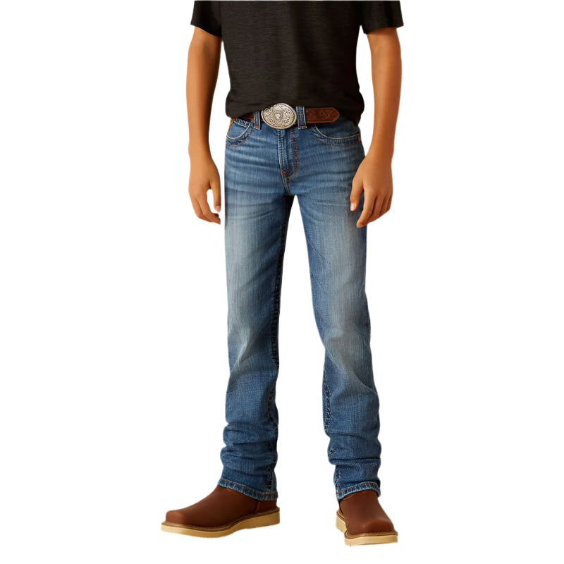 Boy's Ariat B5 Slim Norwich Straight Leg Jeans 10058925 - Crazy House Western Wear