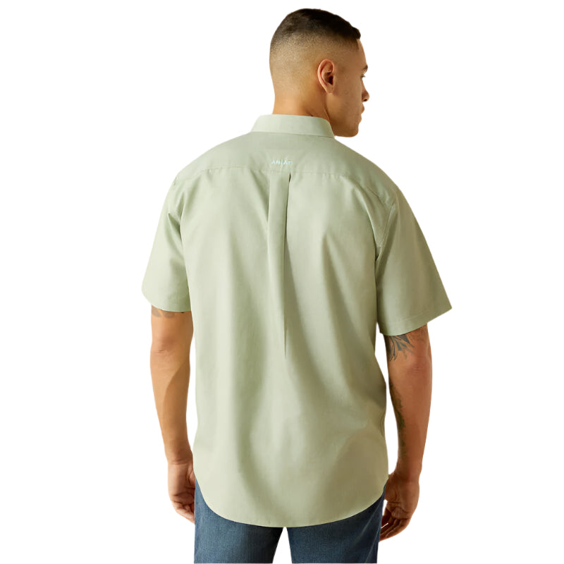 Men's Ariat Wrinkle Free Solid Classic Fit Shirt 10058980 - Crazy House Western Wear