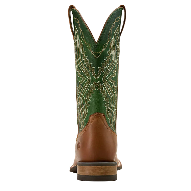 Men's Ariat Wheat Brown/Lime Baxter Cowboy Boot 10061238