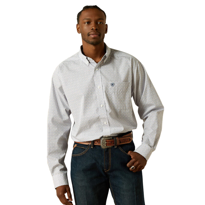 Men's Ariat Wrinkle Free Declan Classic Fit Shirt 10062193 Crazy House Western Wear Men's Ariat Wrinkle Free Declan Classic Fit Shirt 10062193 Crazy House Western Wear