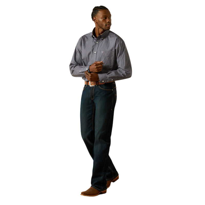 Men's Ariat Wrinkle Free Dale Classic Fit Shirt 10062195