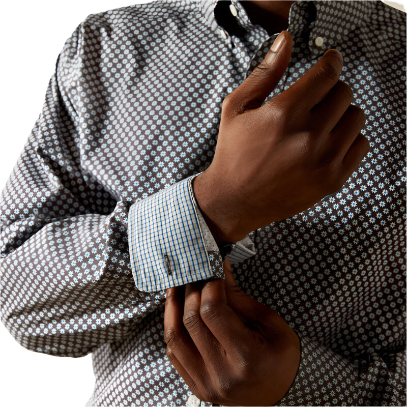 Men's Ariat Wrinkle Free Caleb Classic Fit Shirt 10062228