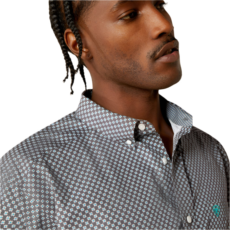 Men's Ariat Wrinkle Free Caleb Classic Fit Shirt 10062228