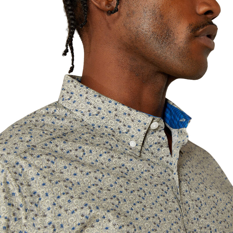 Men's Ariat Wrinkle Free Cade Fitted Shirt 10062233