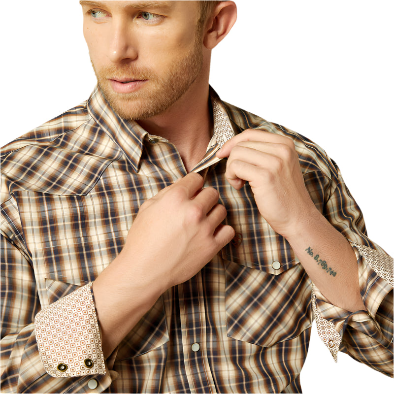 Men's Ariat Wrinkle Free Ethan Classic Fit Shirt 10062352