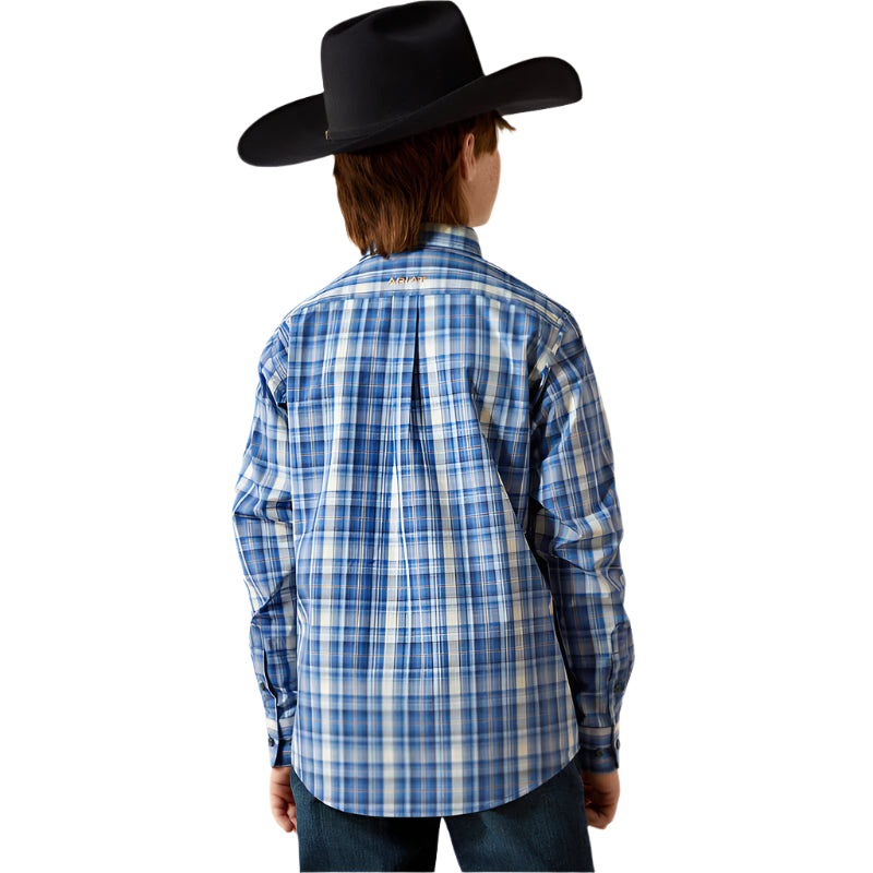 Boy's Ariat Pro Series Soloman Classic Fit Shirt 10062395 - Crazy House Western Wear