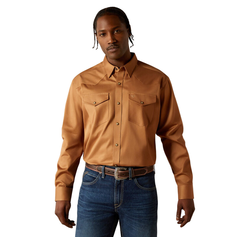 Men's Ariat Solid Twill Classic Fit Shirt 10062473