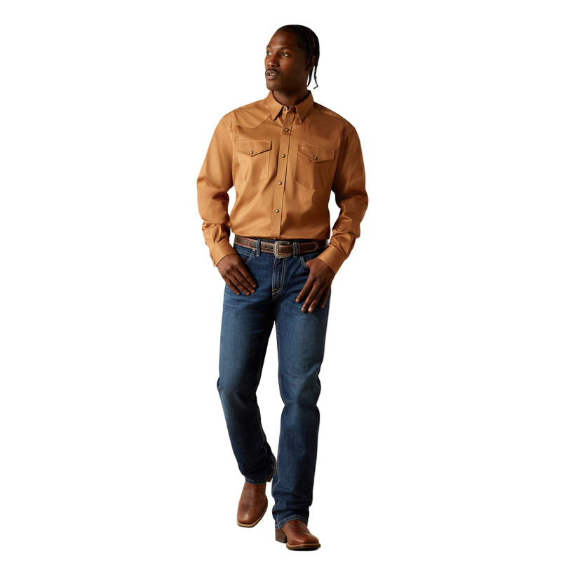 Men's Ariat Solid Twill Classic Fit Shirt 10062473