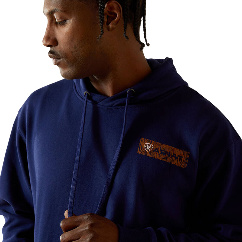 Men's Ariat Woodshop Stack Hoodie 10062497