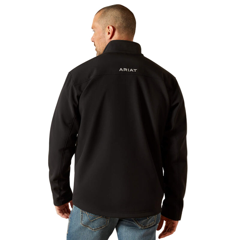 Men's Ariat Black Vernon Softshell Jacket 10062596