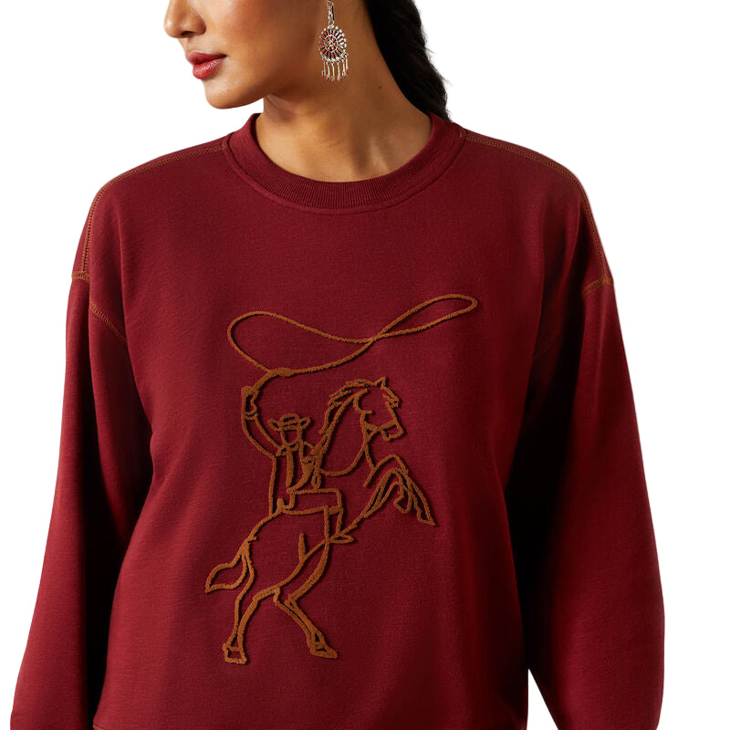 Women's Ariat Lasso Sweatshirt 10062799
