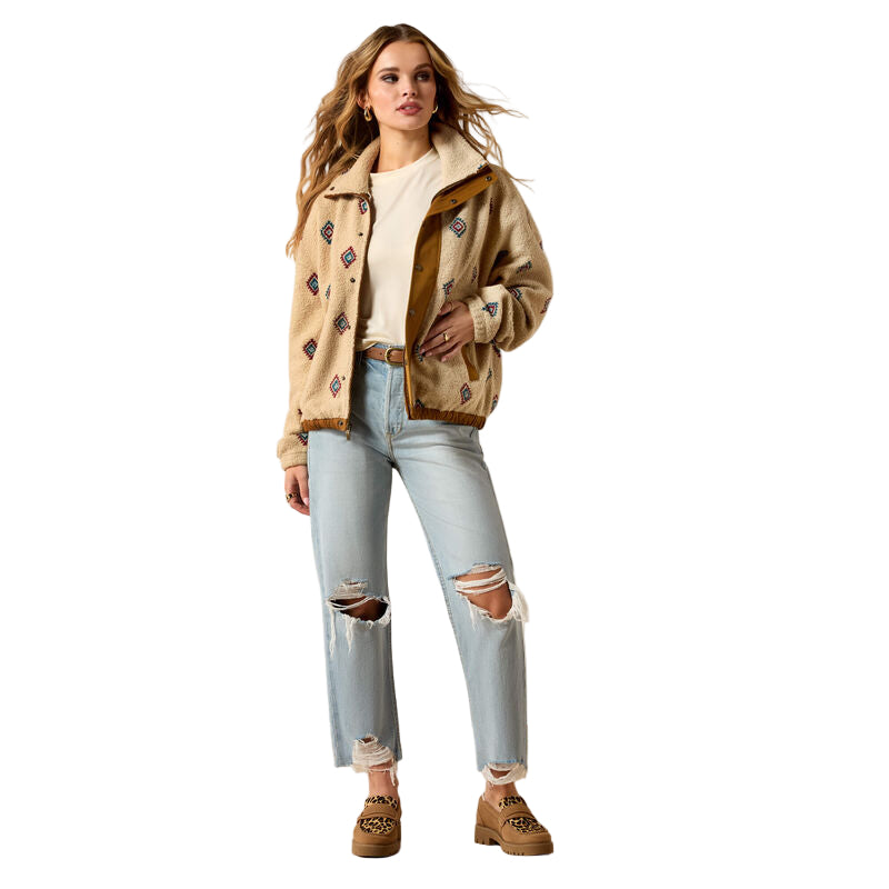Women's Ariat Sherpa Blocked Jacket 10062815