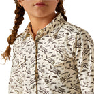 Girl's Ariat Rodeo Time Button Up Shirt 10062842 - Crazy House Western Wear