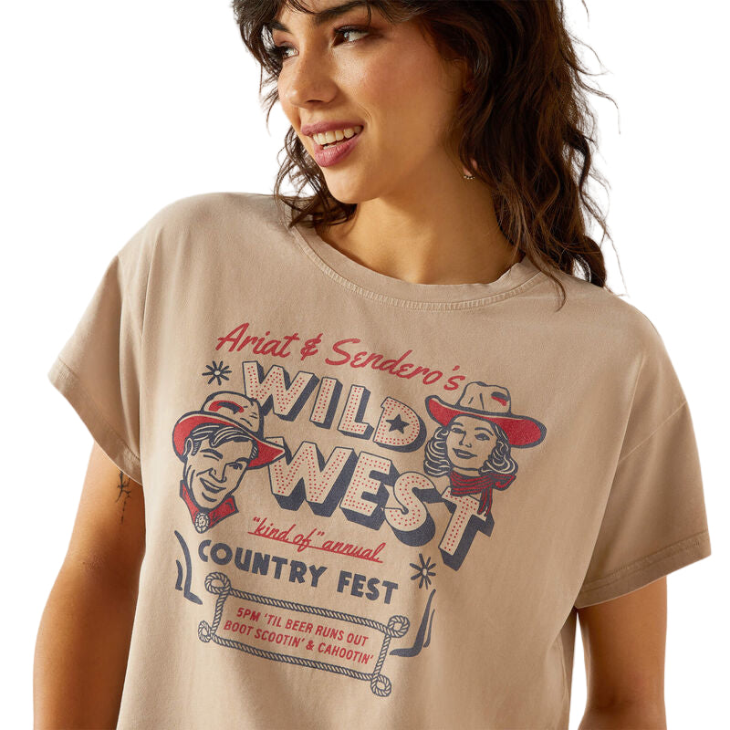 Women's Ariat Sendero x Ariat Wild West Country Fest T-Shirt 10062912