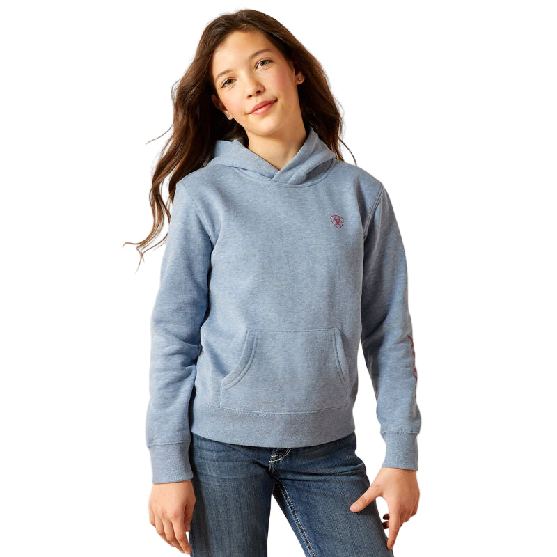 Girl's Ariat Vintage Indigo Heather 2.0 Hoodie 10065824