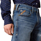 Men's Ariat M5 Straight Calico Straight Leg Jean