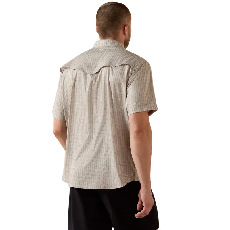 Men's Ariat Printed Western VentTEK Classic Fit Snap Shirt 10071045