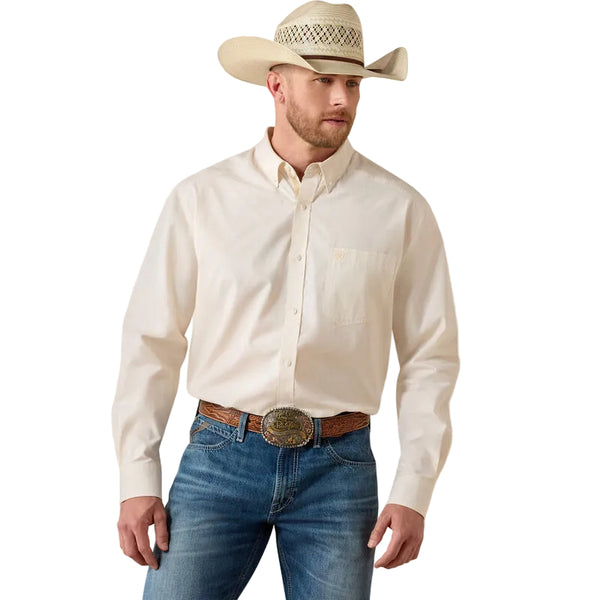Manga Corta Ariat Camisa Handro Retro Fit Para Hombre, Arabesque