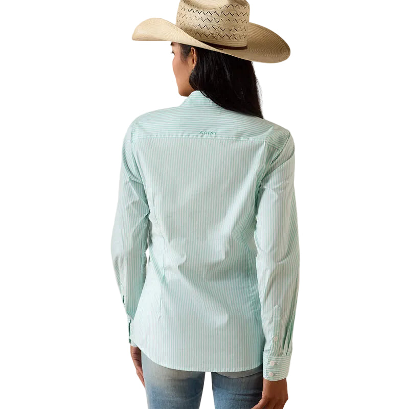 Women's Ariat Holiday Stripe Kirby Shirt 10071418