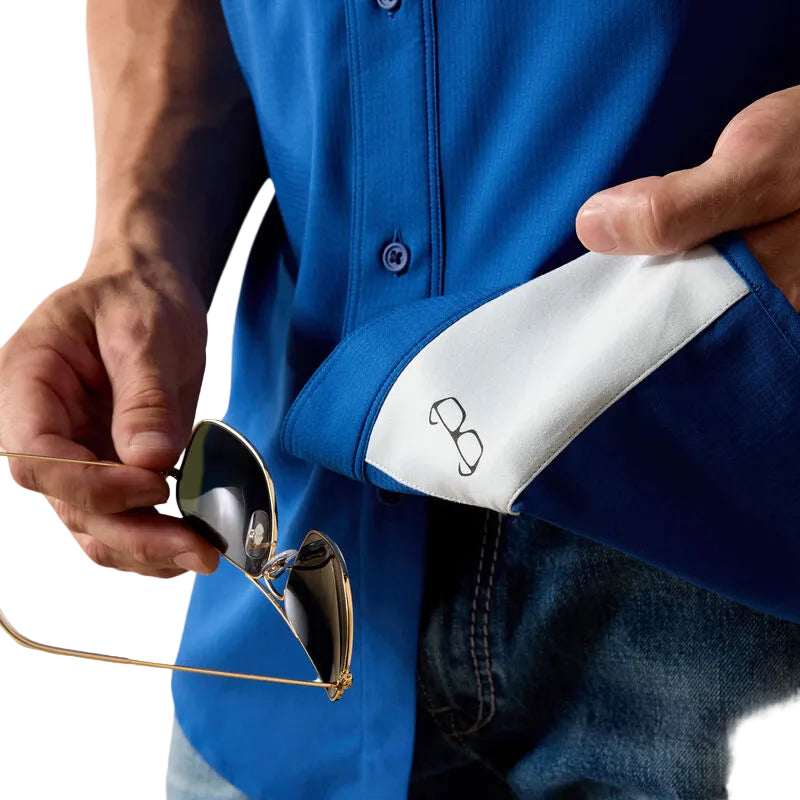 Men's Ariat Blue Quartz VentTEK Classic FIt Shirt 10071430