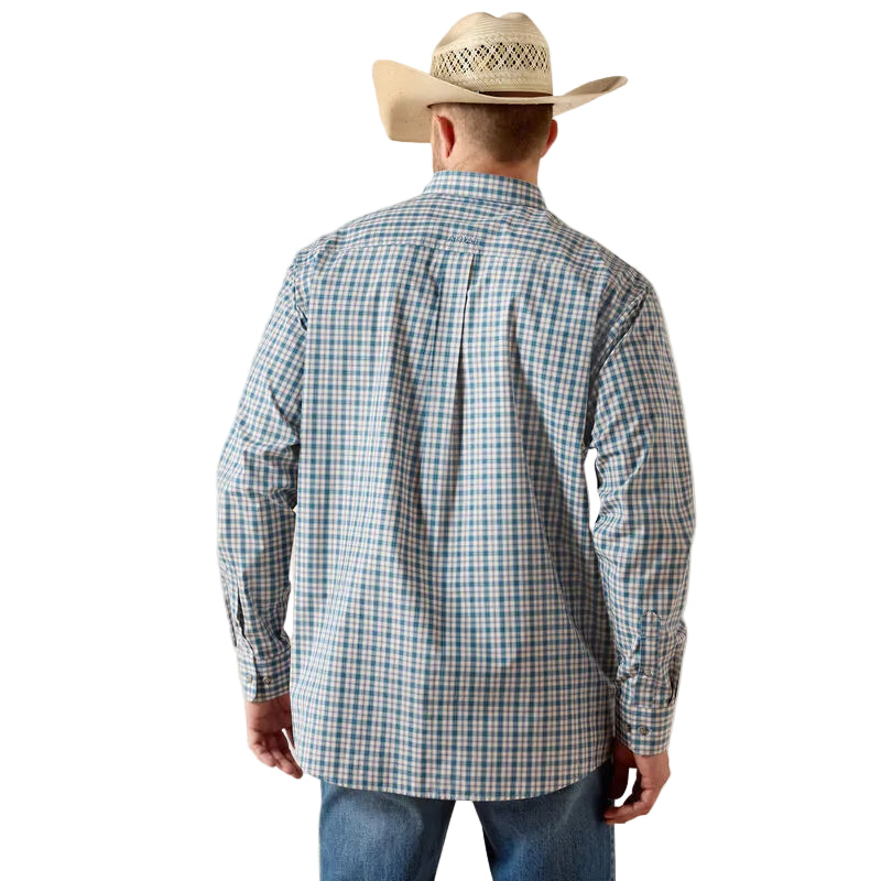 Men's Ariat Deep Dive Plaid Pro Series Truitt Classic Fit Shirt 10071583