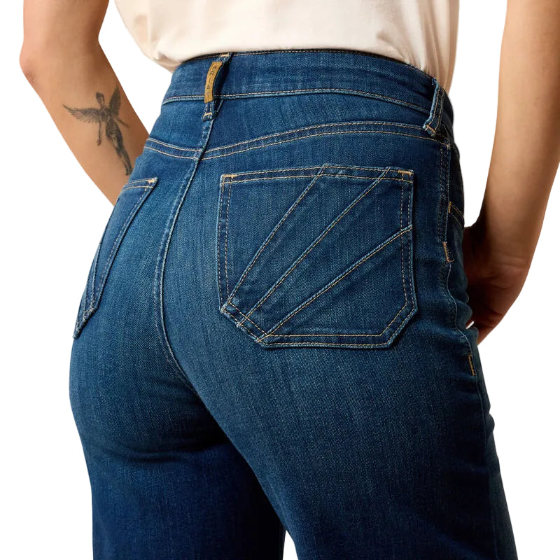 Women's Ariat Ultra High Rise Penelope Wide Leg Jeans 10073012