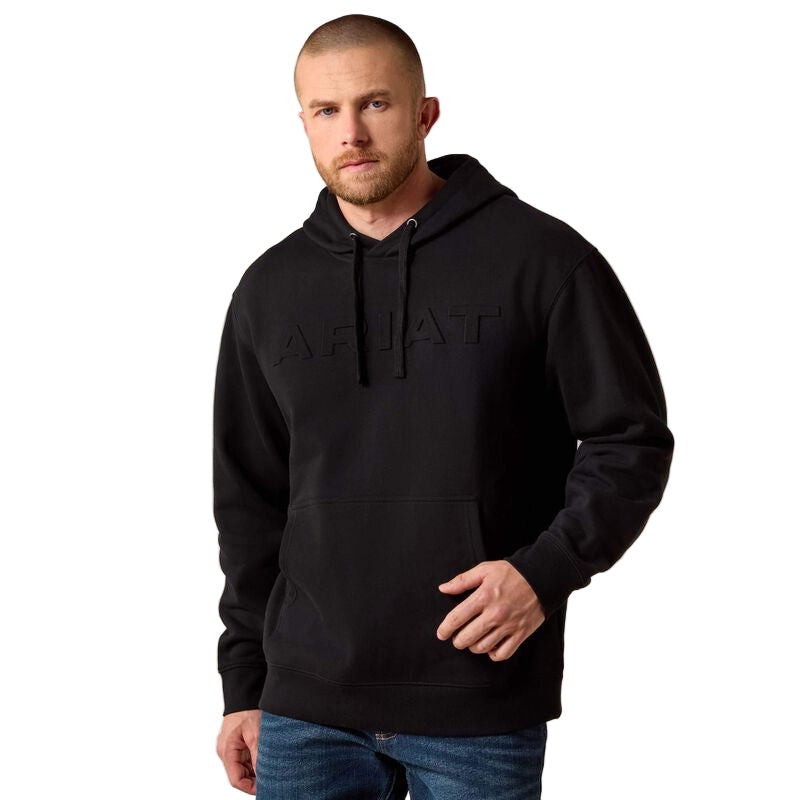 Men's Ariat Embossed Logo Hoodie