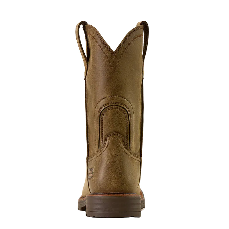 Men's Ariat Brown Bomber Activator Wide Square Toe Steel Toe Work Boot 10074291