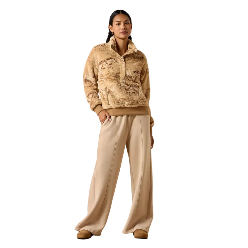 Ariat Women's Wild Horses Print Berber Sweatshirt 10079409