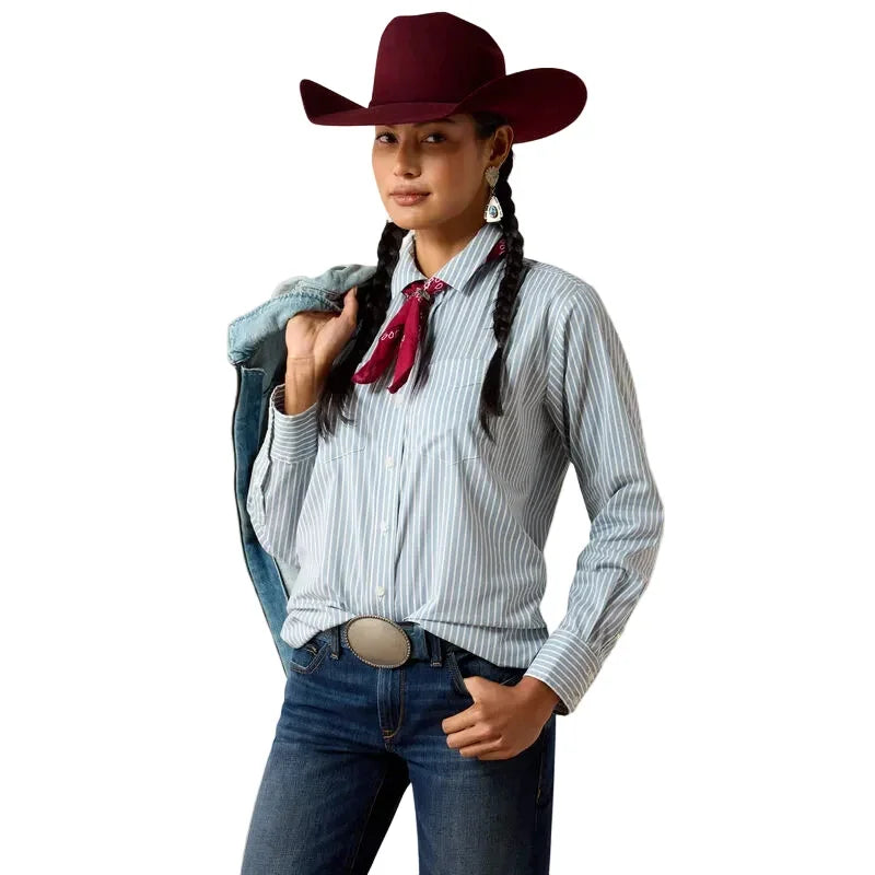 Ariat Women's Glacier Stripe Everything Shirt 10079621