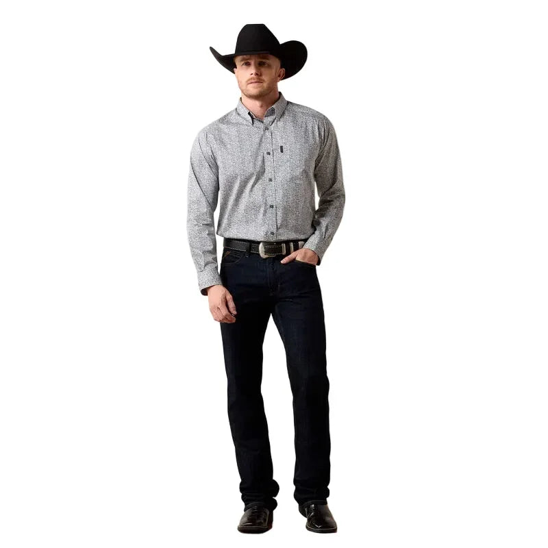 Ariat Men's Quiet Shade Vine Print Everything Classic Fit Shirt 10079707