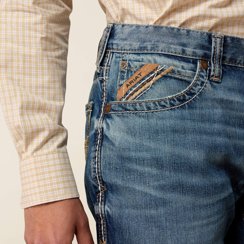 Ariat Men's Weatherford M4 Relaxed Xavier Boot Cut Jeans 10080836