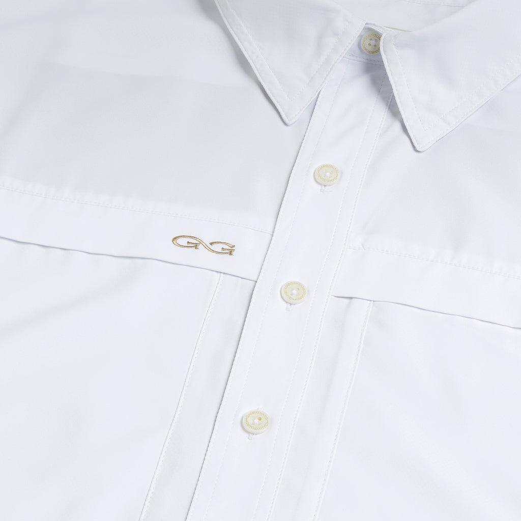 Men's GameGuard White Original Microfiber Shirt 1023WHT - Crazy House Western Wear
