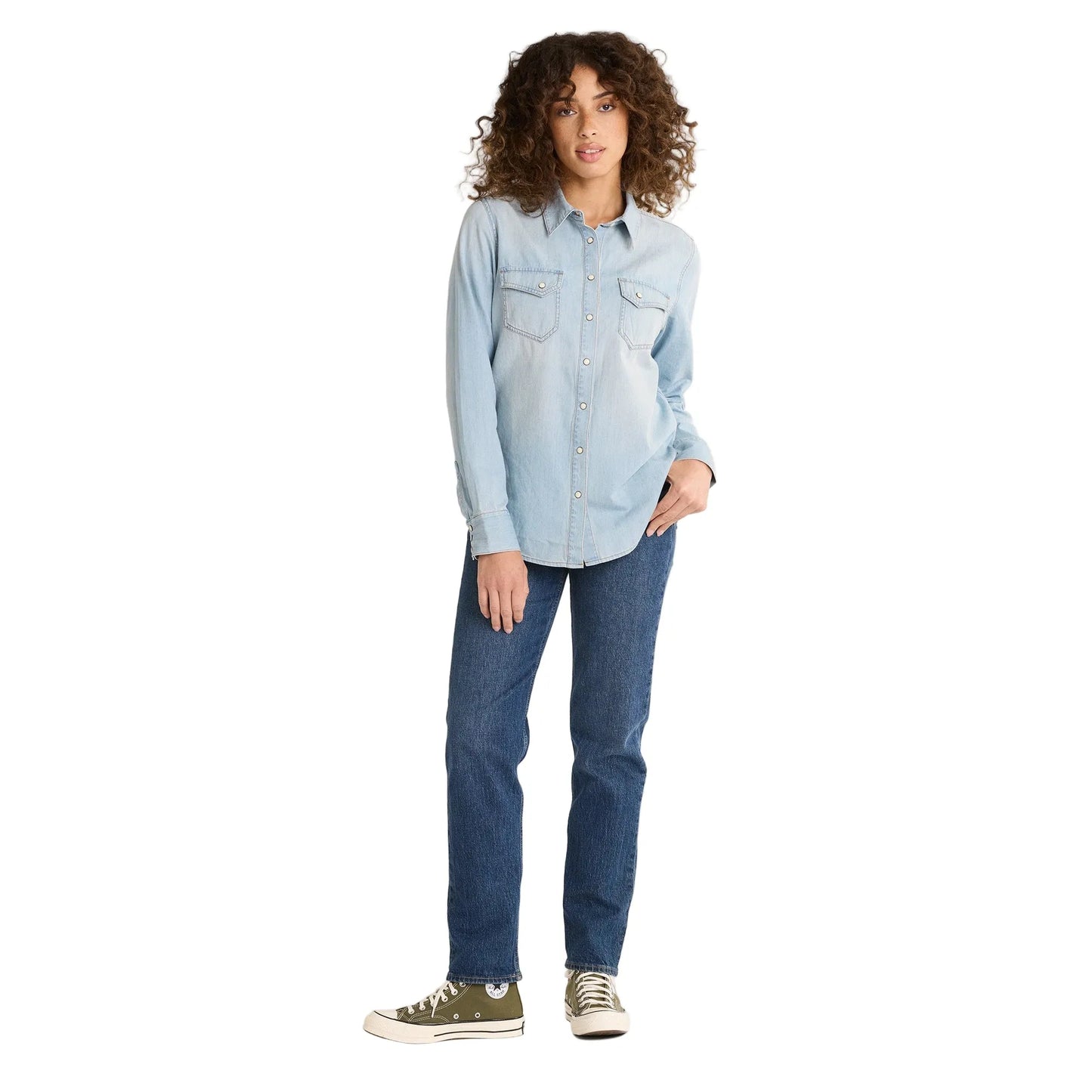 Women's Pendleton Chambray Gambler Shirt TM502-69820