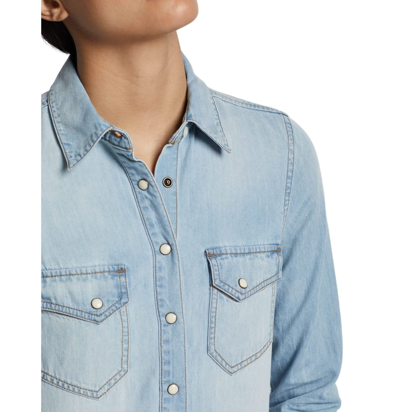 Women's Pendleton Chambray Gambler Shirt TM502-69820