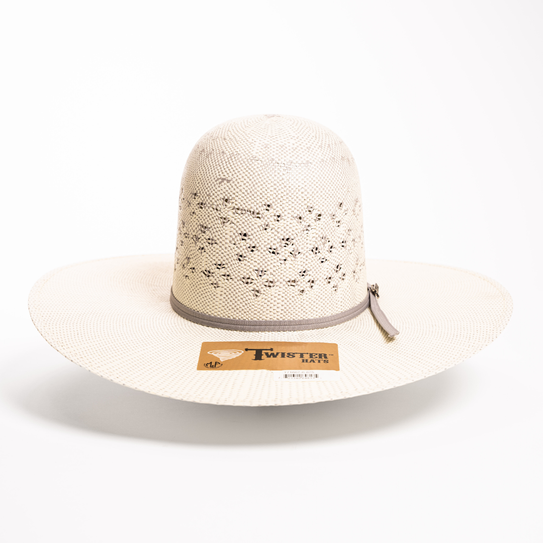 Twister Bangora 4.5" Straw Hat T71667 - Crazy House Western Wear