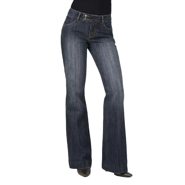 Women's Stetson 214 Trouser Style Western Jean 11-054-0202-0030 - Crazy House Western Wear