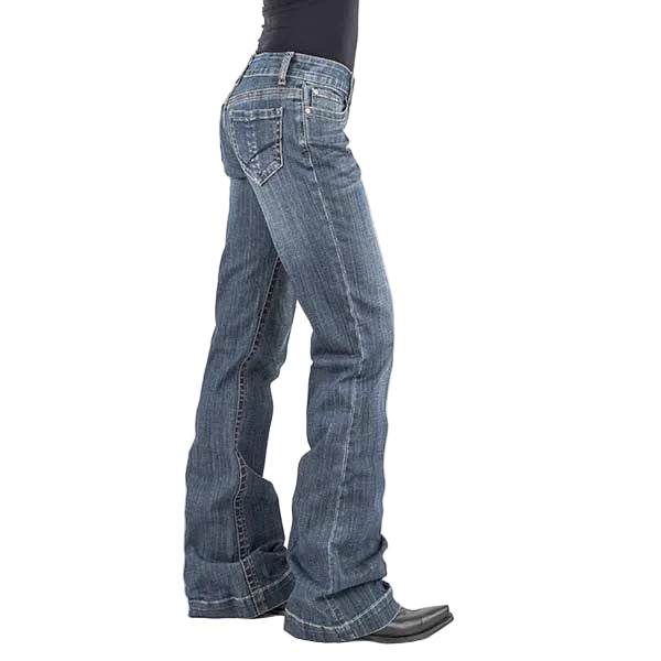 Women's Stetson 214 Trouser Style Western Jean 11-054-0214-0205 - Crazy House Western Wear