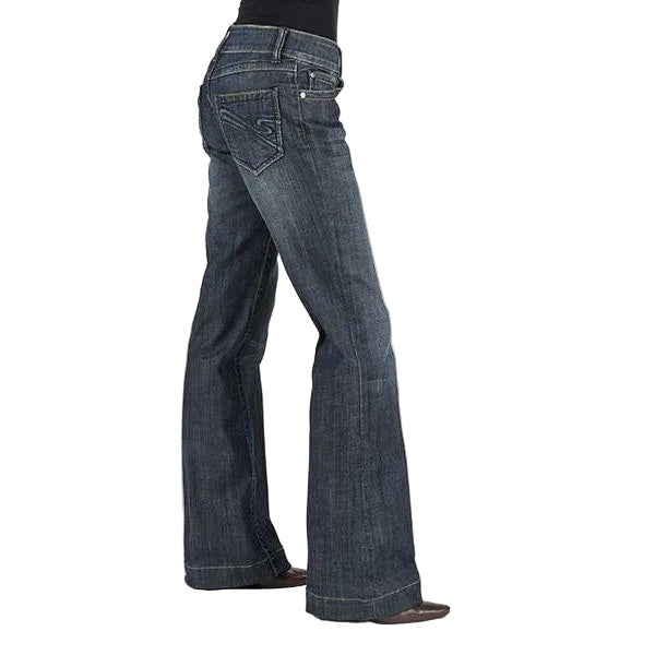 Women's Stetson 214 Trouser Style Western Jean 11-054-0214-0800 - Crazy House Western Wear