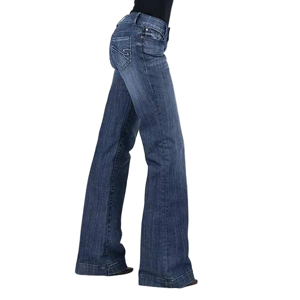 Women's Stetson 214 Trouser Style Western Jean 11-054-0214-0807 - Crazy House Western Wear
