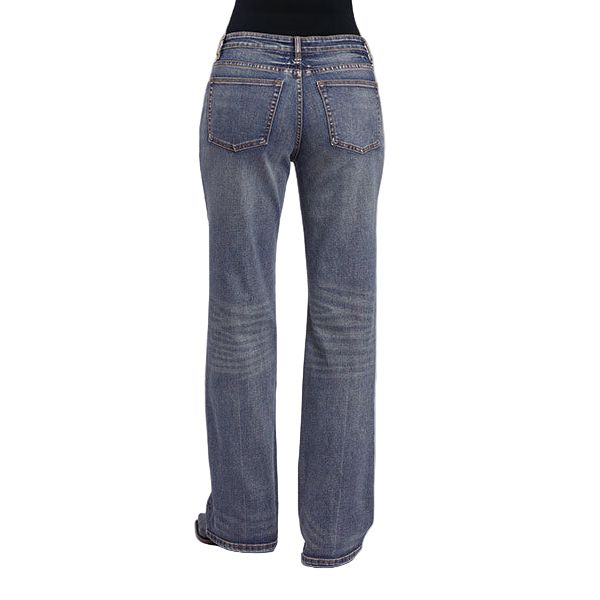 Women's Stetson Midrise Loose Fit Boot Cut Jeans