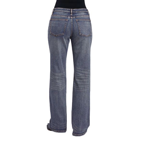 Women's Stetson Midrise Loose Fit Boot Cut Jeans